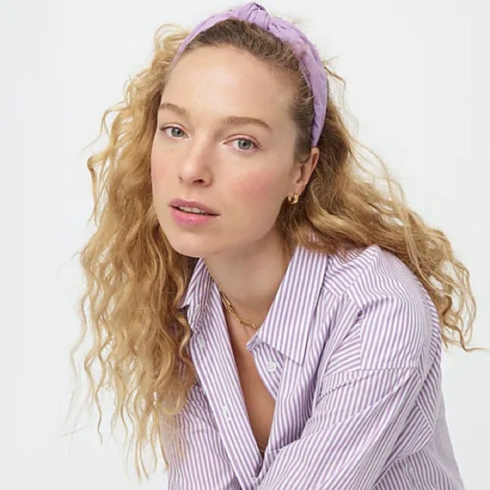 J. Crew Knot Headband in Solid Cotton - Picture 3 of 4